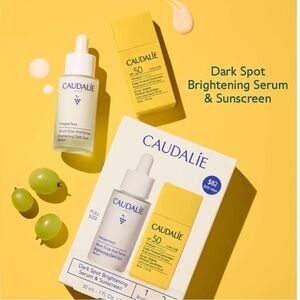 ✨ Caudalie Vinoperfect Dark Spot Brightening Serum & Sunscreen SPF 50 Set